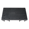 Panduit Quick-Build Grid Tile, 1' X 1', 8 per Pa QB-TILE-GRY